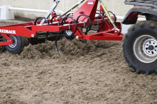 Redback Arena Groomer_working close up